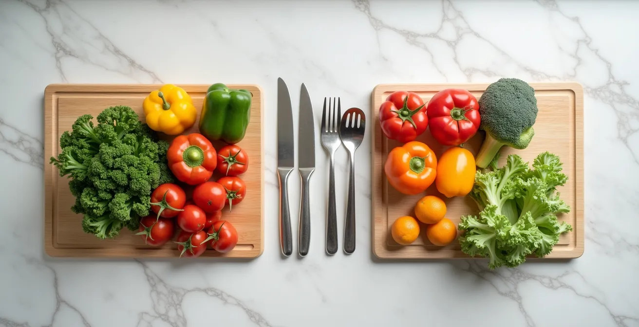 Gemeinsames Kochen in der Küche mit Gästen in harmonischer Atmosphäre